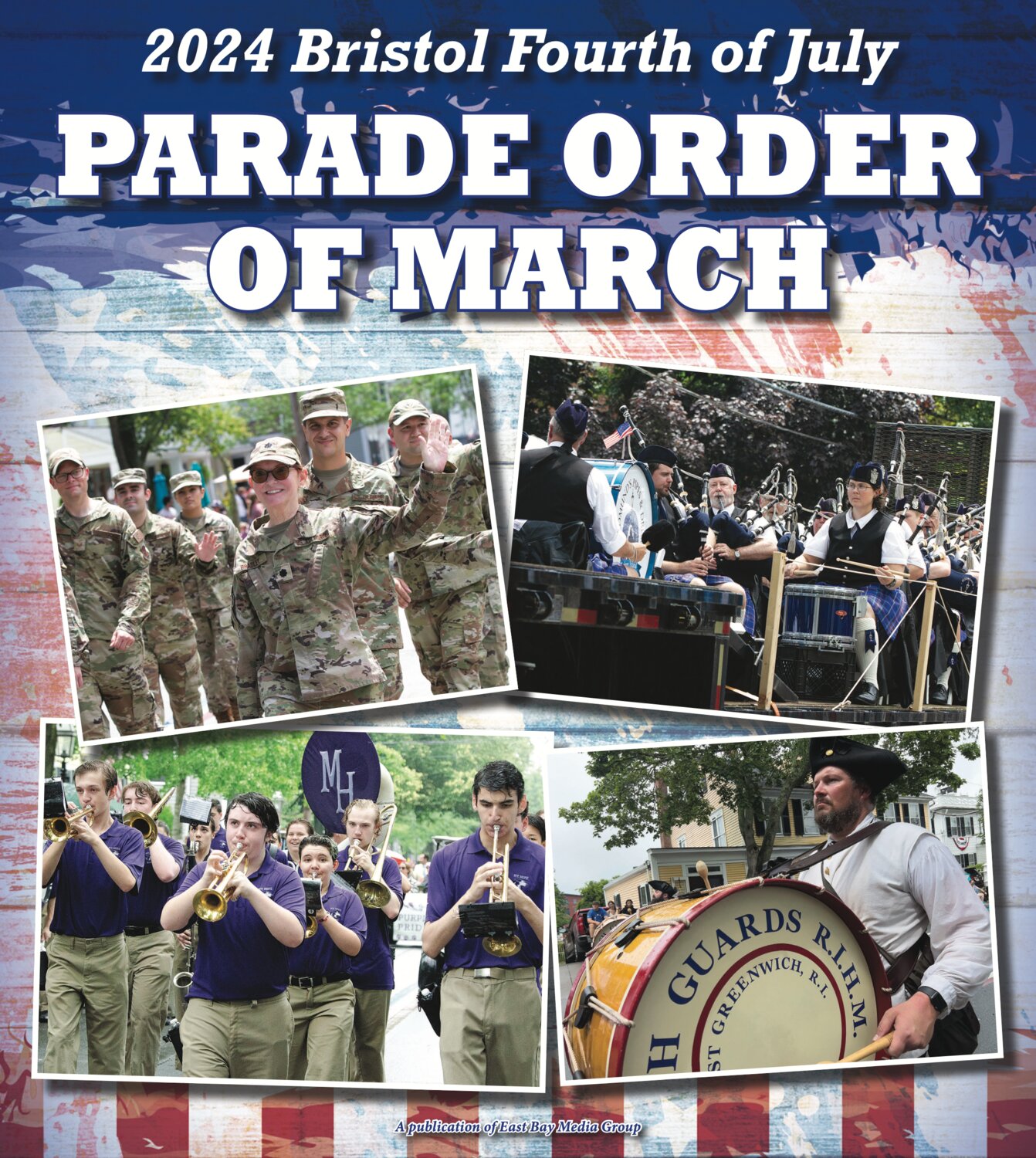 2024 Bristol Fourth of July Parade Order of March